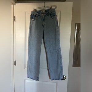 Abercrombie & Fitch Curve Love High Rise 90s Relaxed Jean